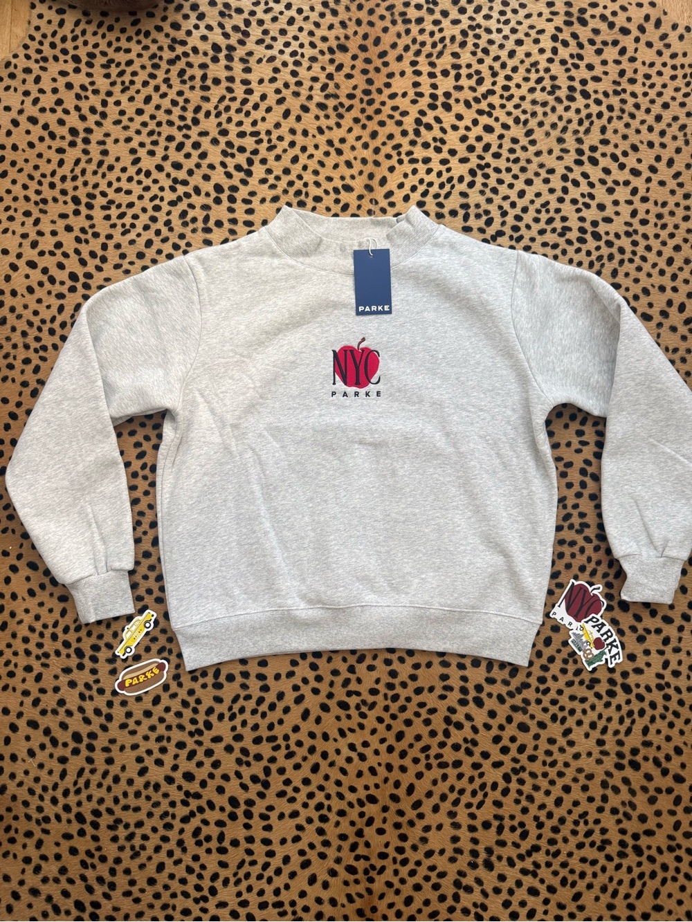 PARKE NYC Exclusive Apple Mockneck